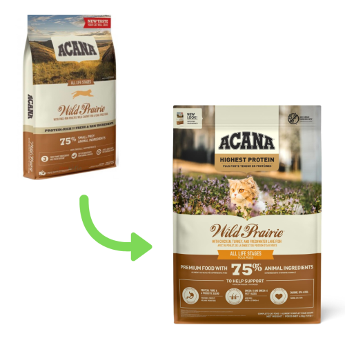 ACANA 4.5kg Highest Protein ((Wild Prairie)) All Life Stages 愛肯拿 地域素材 牧場貓 全貓糧 4.5kg {原裝行貨} 新包裝 (ACWP45K) ACANA 4.5kg Highest Protein ((Wild Prairie)) All Life Stages 愛肯拿 地域素材 牧場貓 全貓糧 4.5kg {原裝行貨} 新包裝 (ACWP45K)
